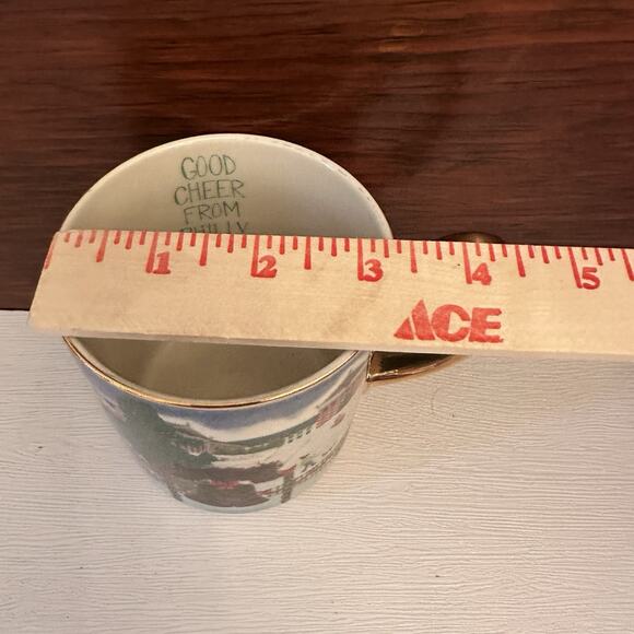 Anthropologie Good Cheer From Philly Mug 2024 Philadelphia Christmas Holiday - Picture 6 of 6